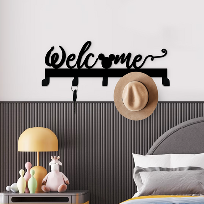 HouseDecor | Metal Welcome Key Hanger