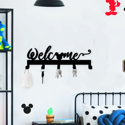 HouseDecor | Metal Welcome Key Hanger