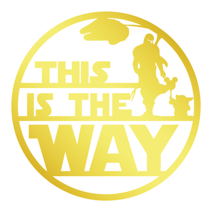 Star Wars - Mandalorian - Baby Yoda - This Is the Way