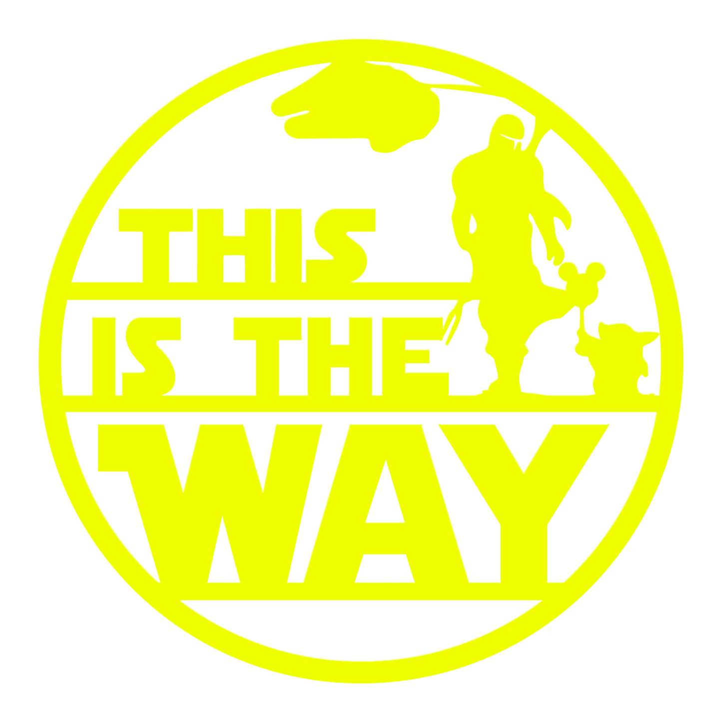 Star Wars - Mandalorian - Baby Yoda - This Is the Way