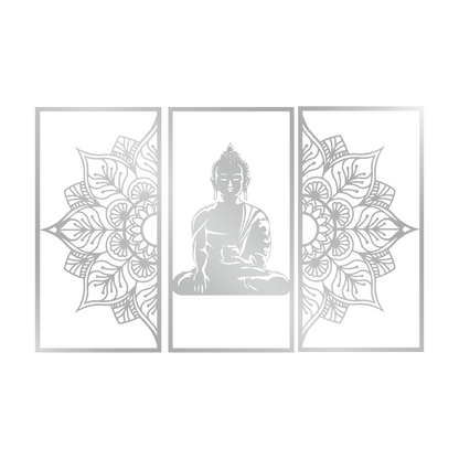 Buddha Meditation Wall Art - Buddha Wall Art for Living Room