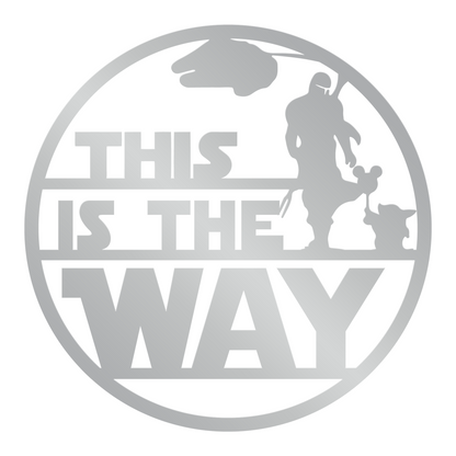 Star Wars - Mandalorian - Baby Yoda - This Is the Way