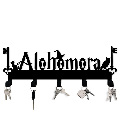 Alohomora Key hook | Magical Key Hook Sign | Metal Key Holder Home Decoration