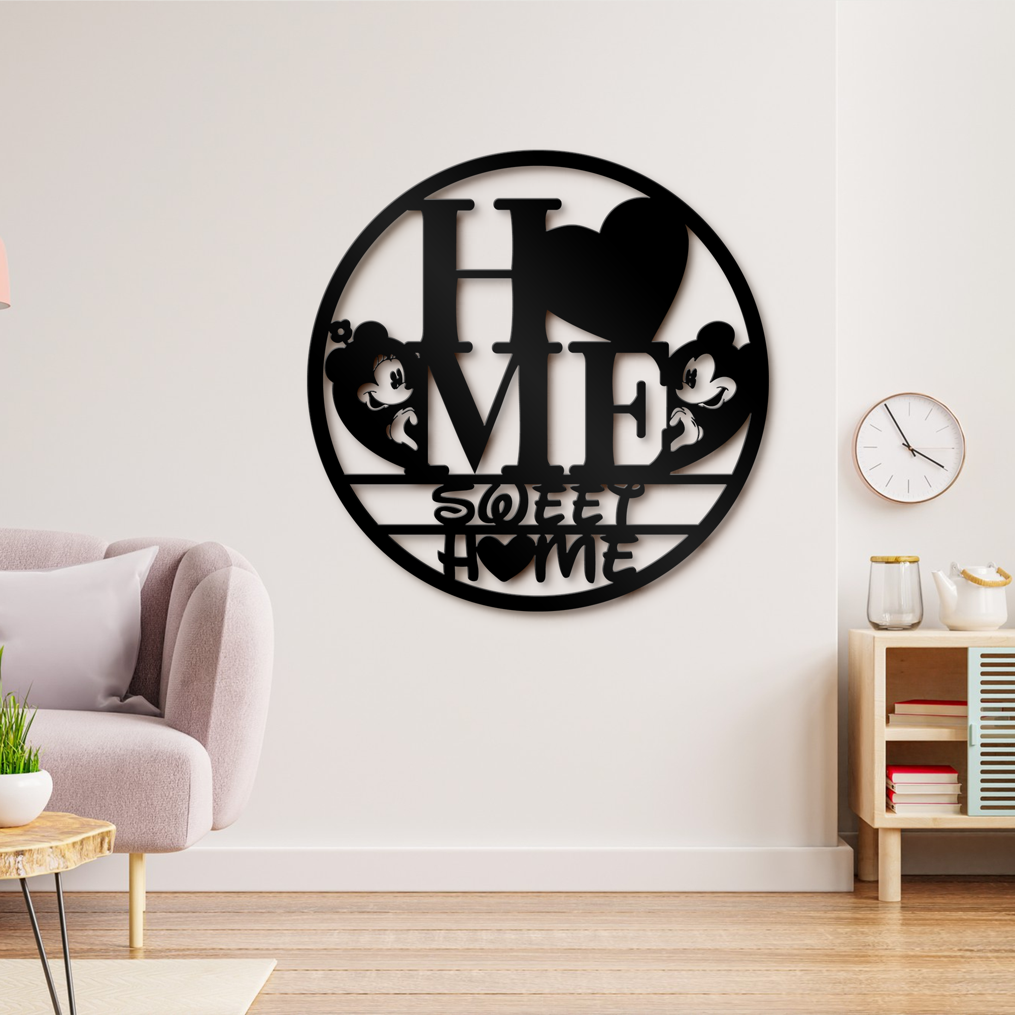 Home Sweet Home Metal Wall Art