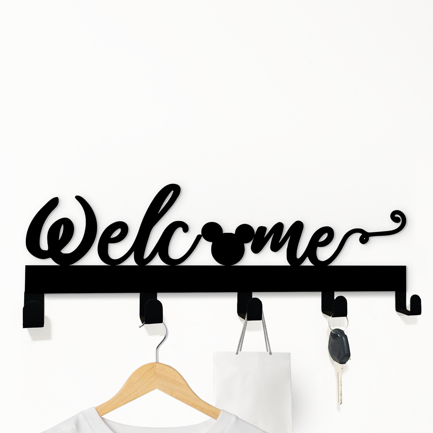 HouseDecor | Metal Welcome Key Hanger