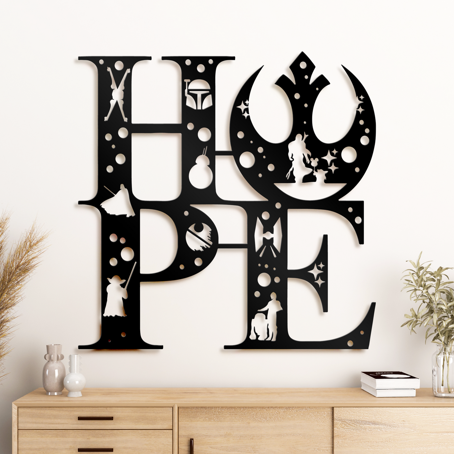 Hope Word Metal Sign, Disney Metal Sign, Inspirational Quote Decor, Home And Wall Decor, Funny Quote Metal Sign, Housewarming Gifts, Christmas Gifts