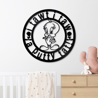 Tweety Bird Metal sign