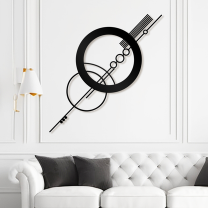 Spherium Metal Wall Art - Geometric Wall Art