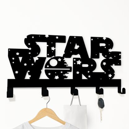 Star Wars Welcome Key Holder Rack Sign