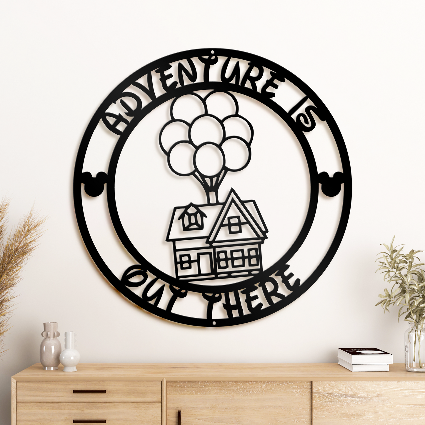 Adventure is Out There Disney Metal Sign