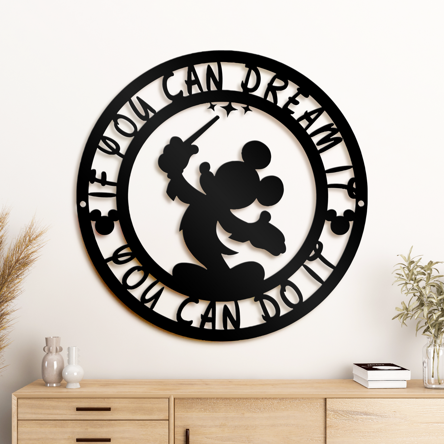 If You Can Dream It You Can Do It Metal Sign, Disney Metal Sign, Home And Wall Decor, Inspirational Quote Metal Sign, Housewarming Gifts, Christmas Deocr