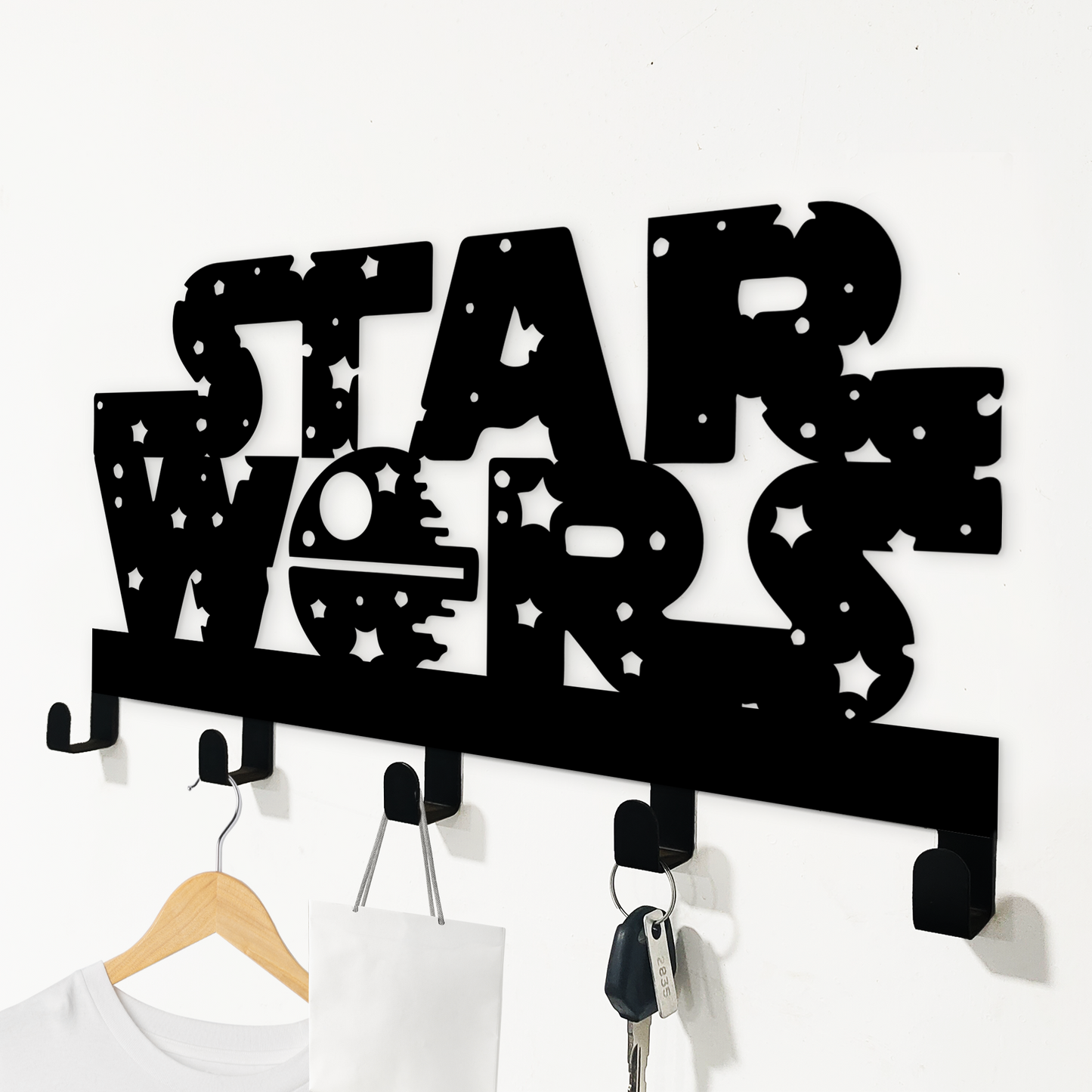 Star Wars Welcome Key Holder Rack Sign