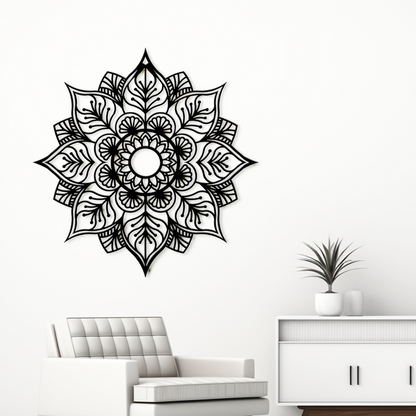 Mandala Metal Wall Art, Mandala Wall Decor, Spiritual Wall Art