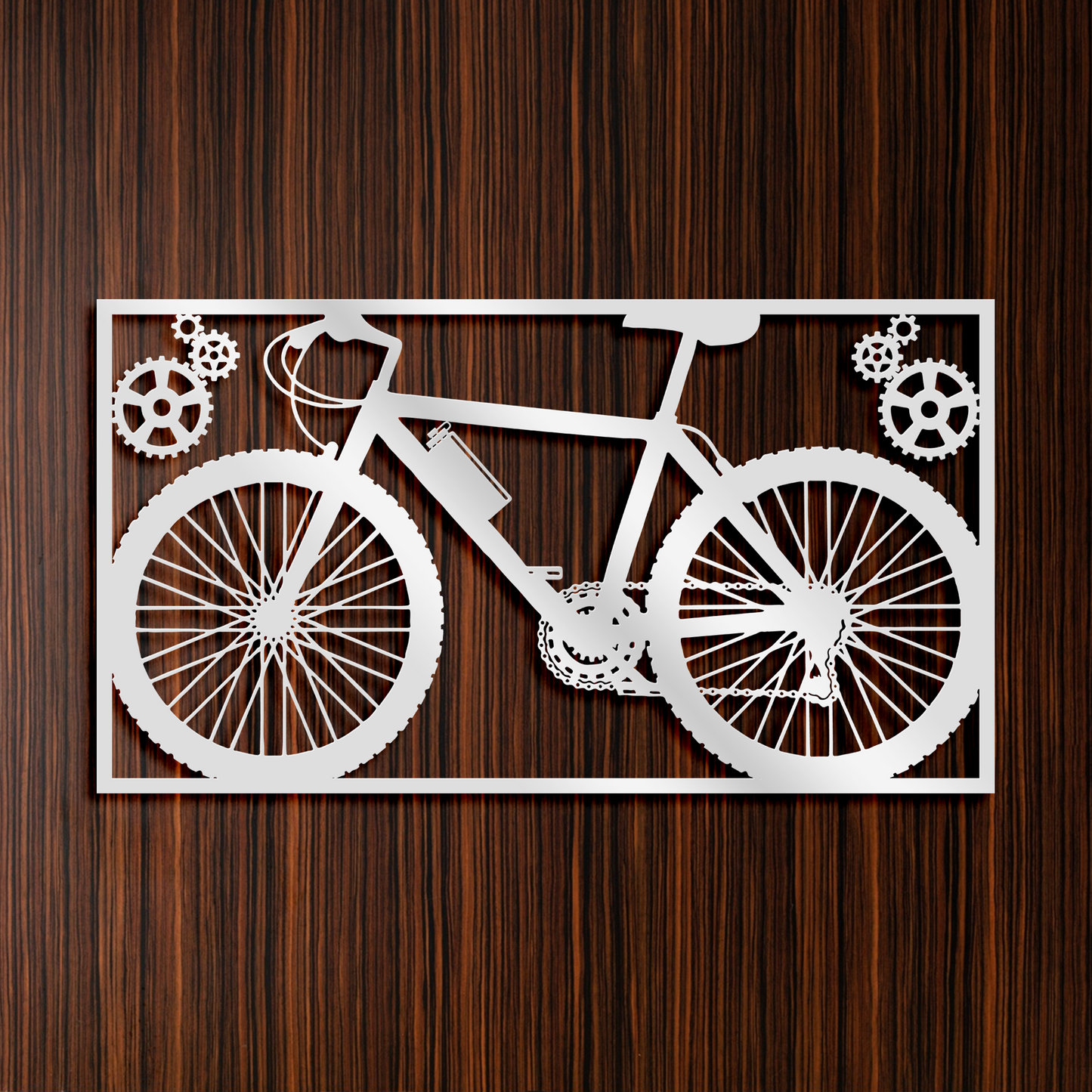 Bike Metal Decor Wall Art - Metal Wall Decor Cycling Wall Art