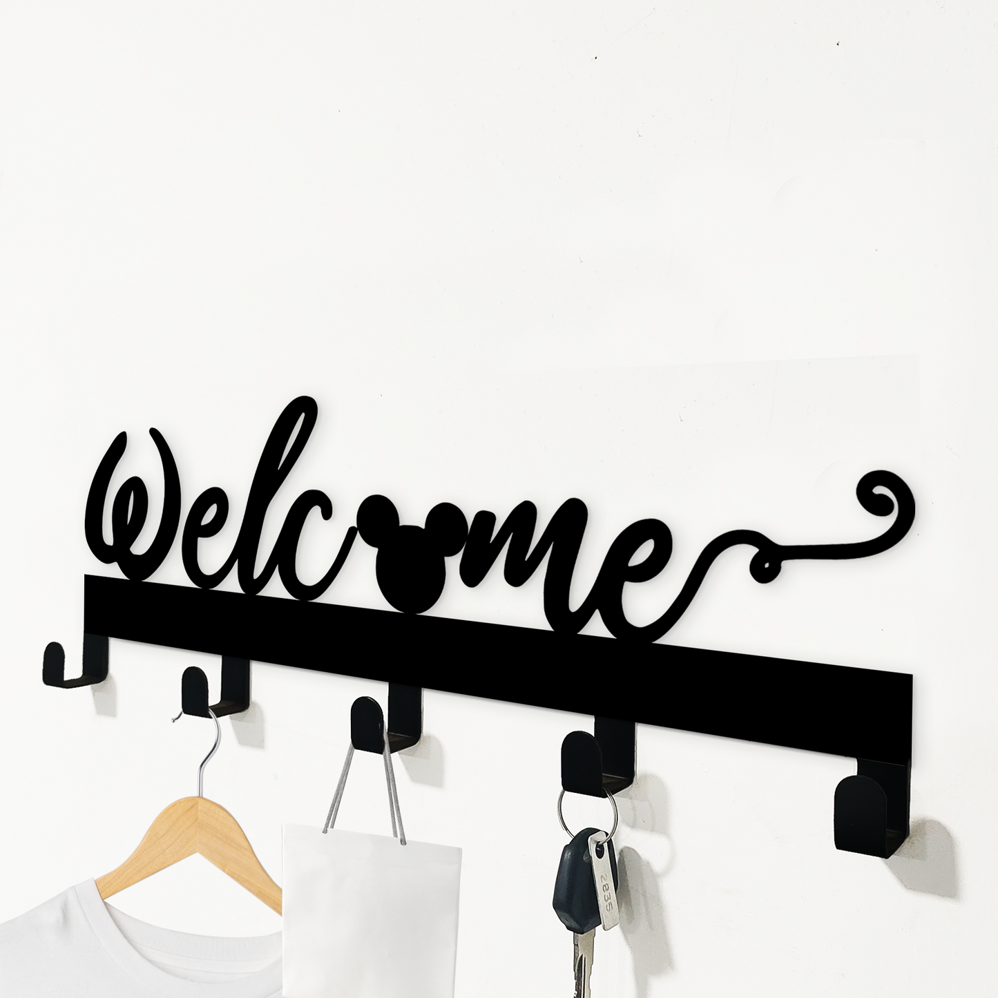 HouseDecor | Metal Welcome Key Hanger