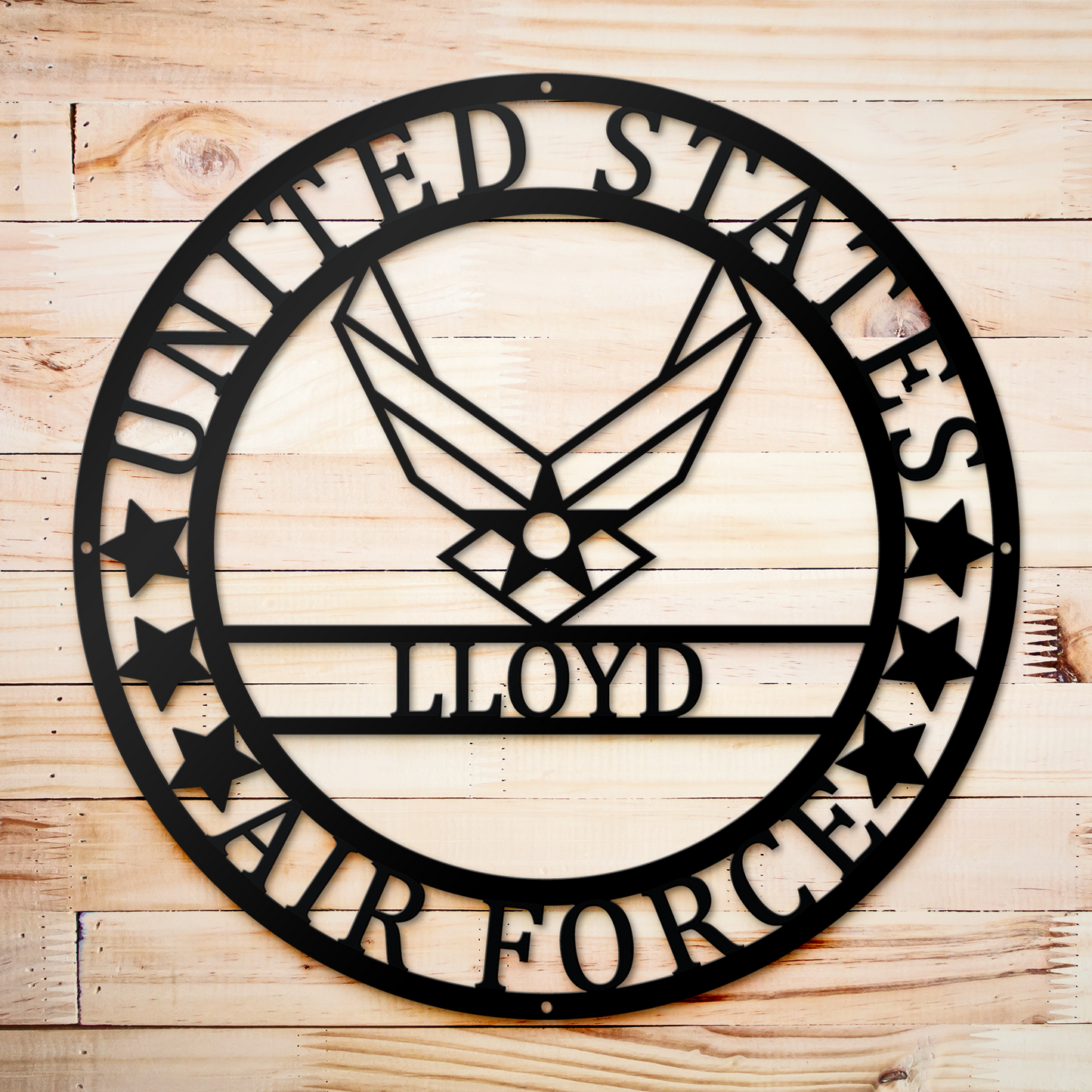 Customization US Air Force Metal Sign, Retirement Gifts