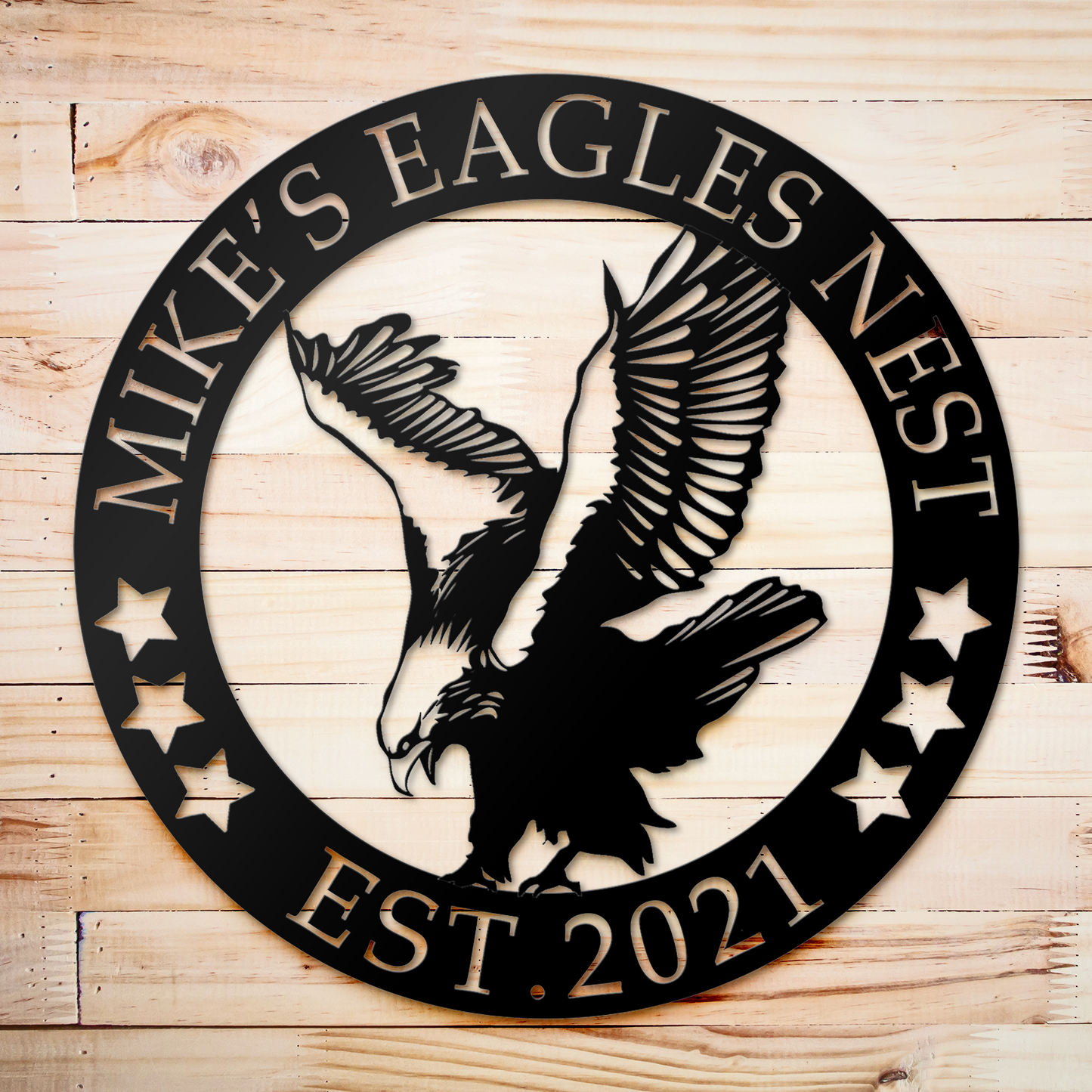 Eagle Metal Wall Art, Custom Eagle Metal Wall Hanging