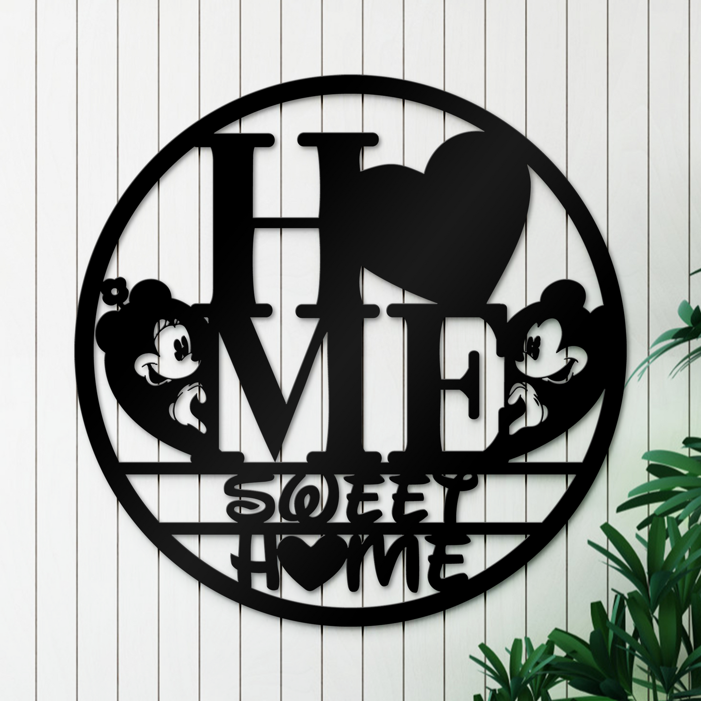 Home Sweet Home Metal Wall Art