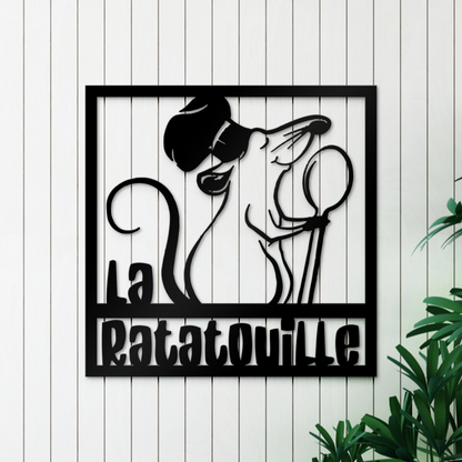 La Ratatouille Sign Disney Inspired Home Decor