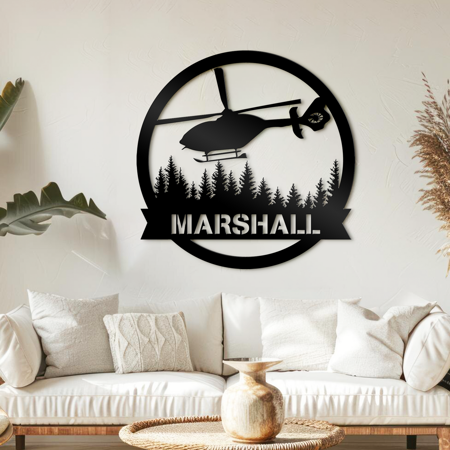 Pilot Name Sign Home Decor Aircraft Hangar Decoration