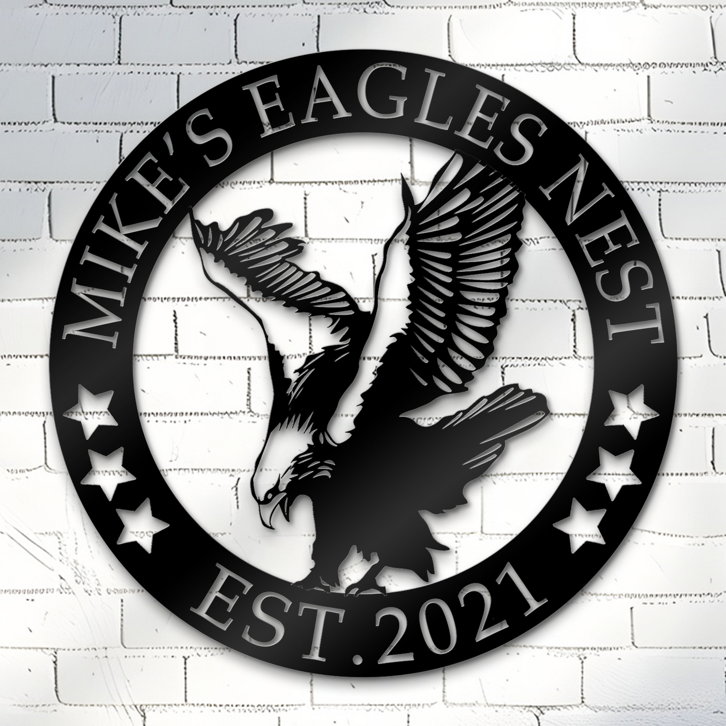 Eagle Metal Wall Art, Custom Eagle Metal Wall Hanging