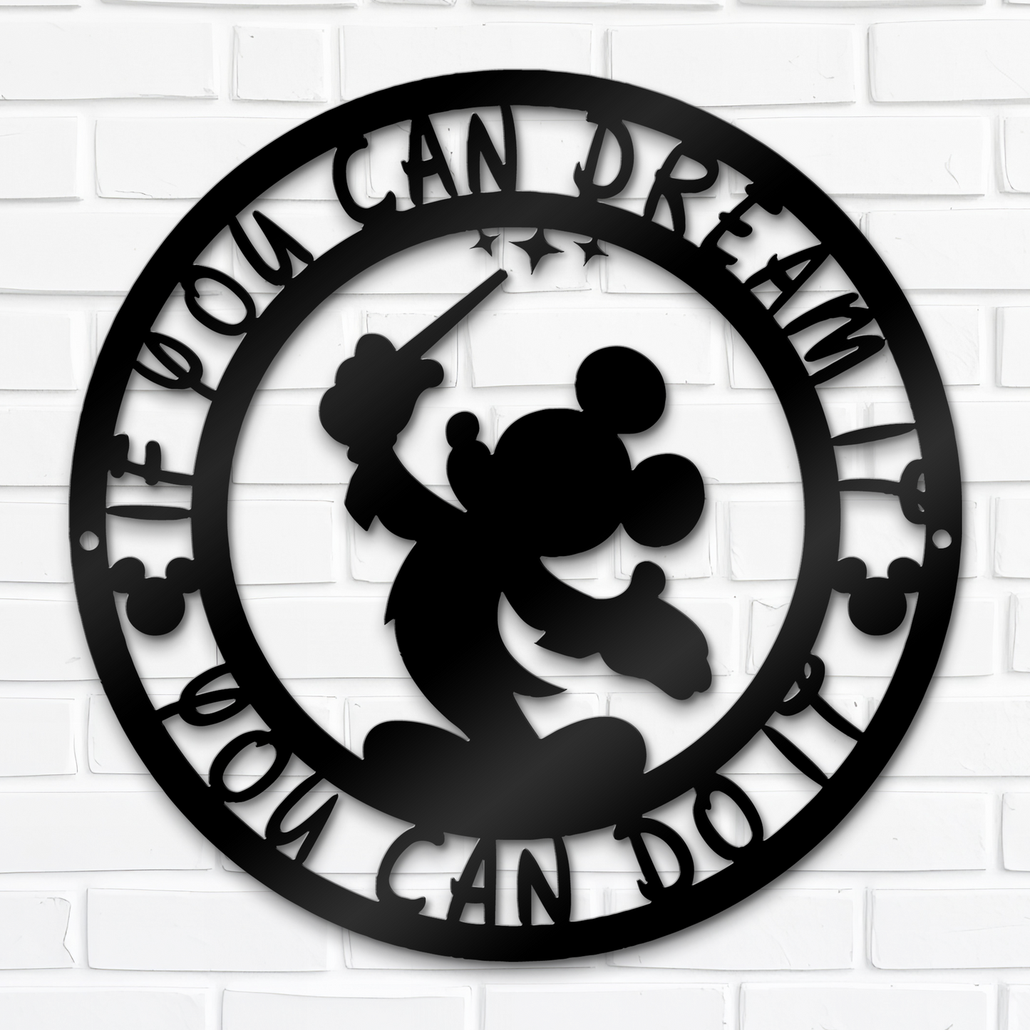 If You Can Dream It You Can Do It Metal Sign, Disney Metal Sign, Home And Wall Decor, Inspirational Quote Metal Sign, Housewarming Gifts, Christmas Deocr