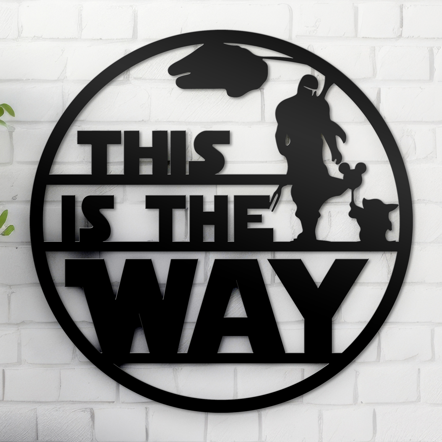 Star Wars - Mandalorian - Baby Yoda - This Is the Way