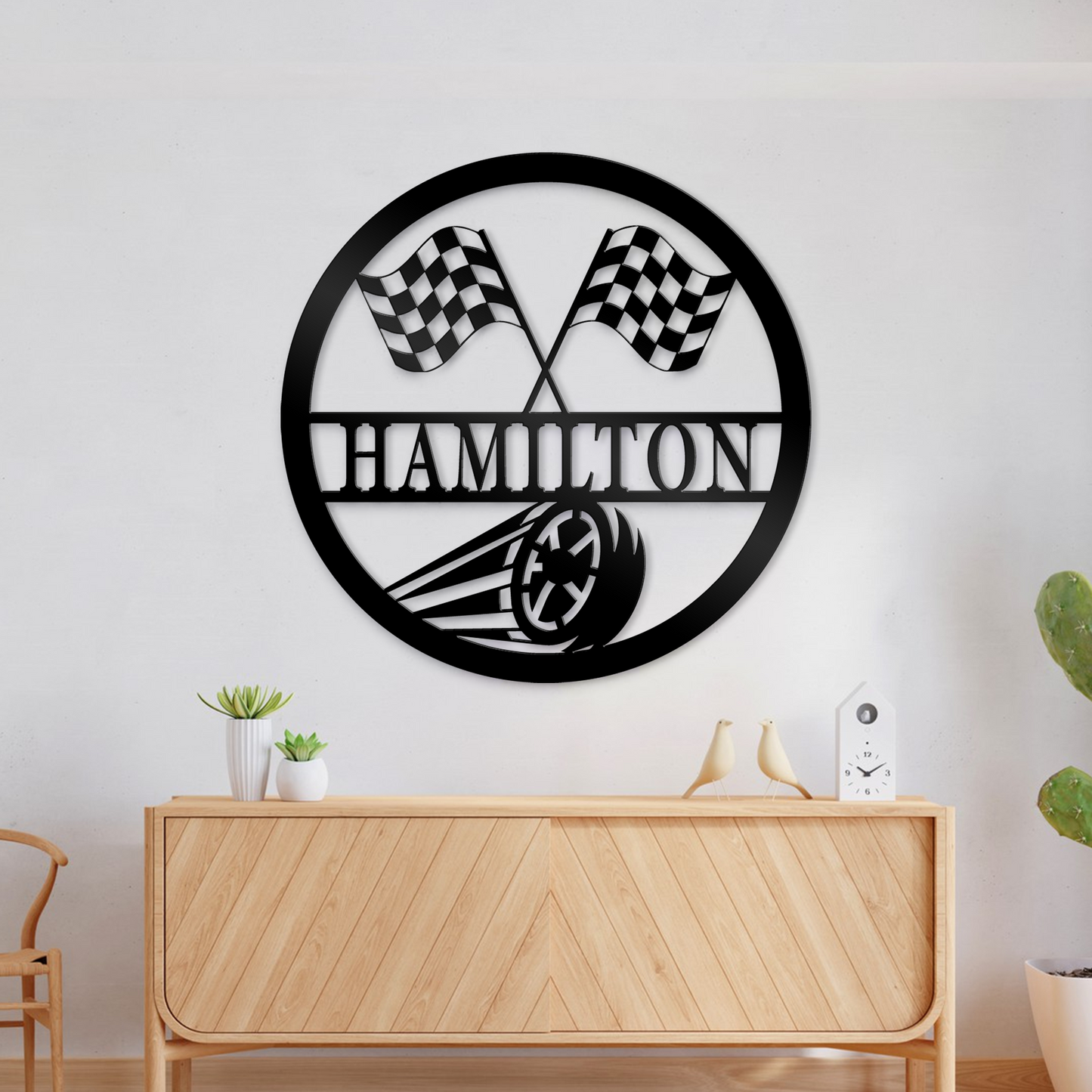 Checkered Flag Racing Sign, Racing Flag Sign