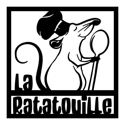 La Ratatouille Sign Disney Inspired Home Decor