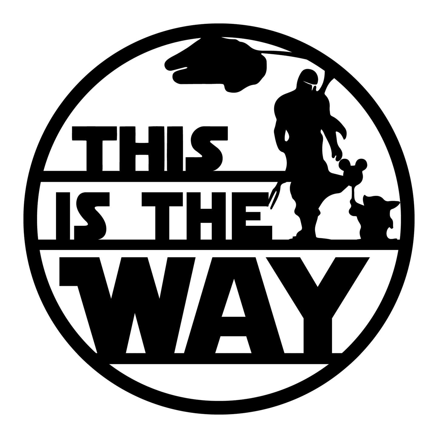 Star Wars - Mandalorian - Baby Yoda - This Is the Way