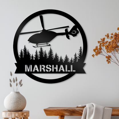 Pilot Name Sign Home Decor Aircraft Hangar Decoration