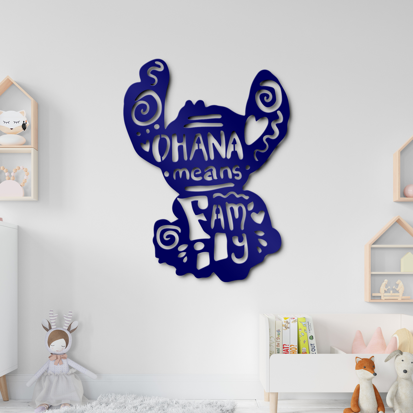 Ohana Means Family Sign - Disney Stitch Sign