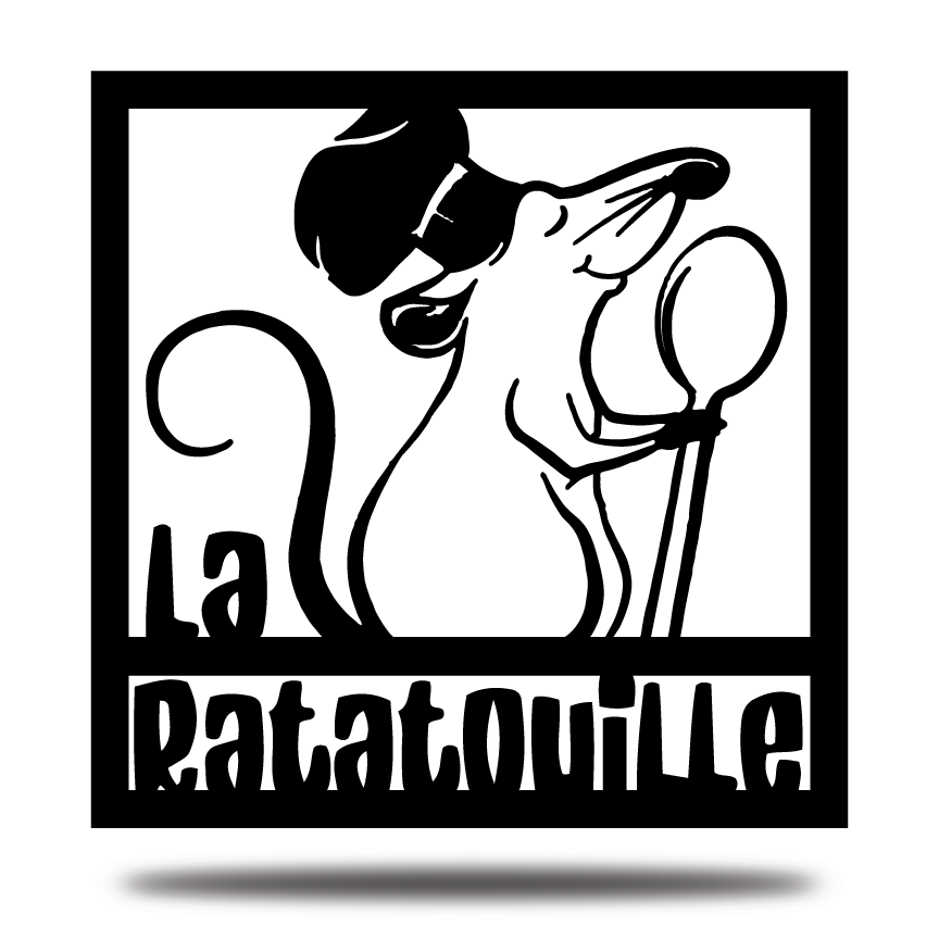 La Ratatouille Sign Disney Inspired Home Decor