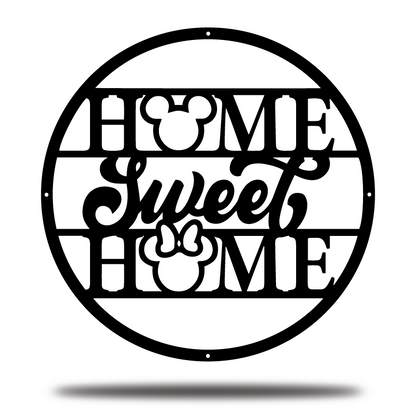 Home Sweet Home Metal Sign, Funny Quote Metal Sign, Home And Wall Decor, Front Porch Decor, Housewarming Gifts